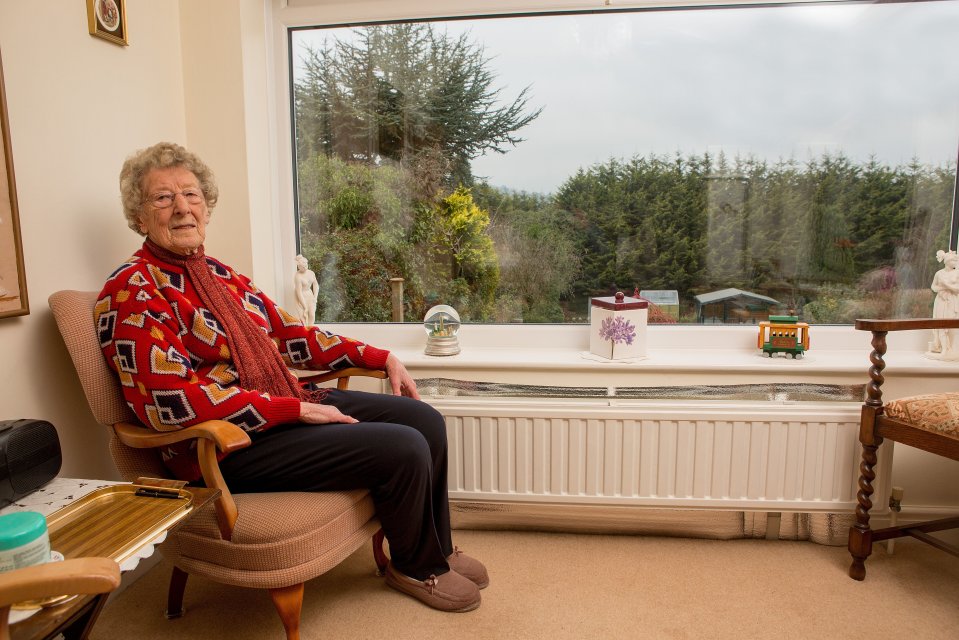  Val Horton, 83, who has had her view blocked by Leylandii trees in Bathampton