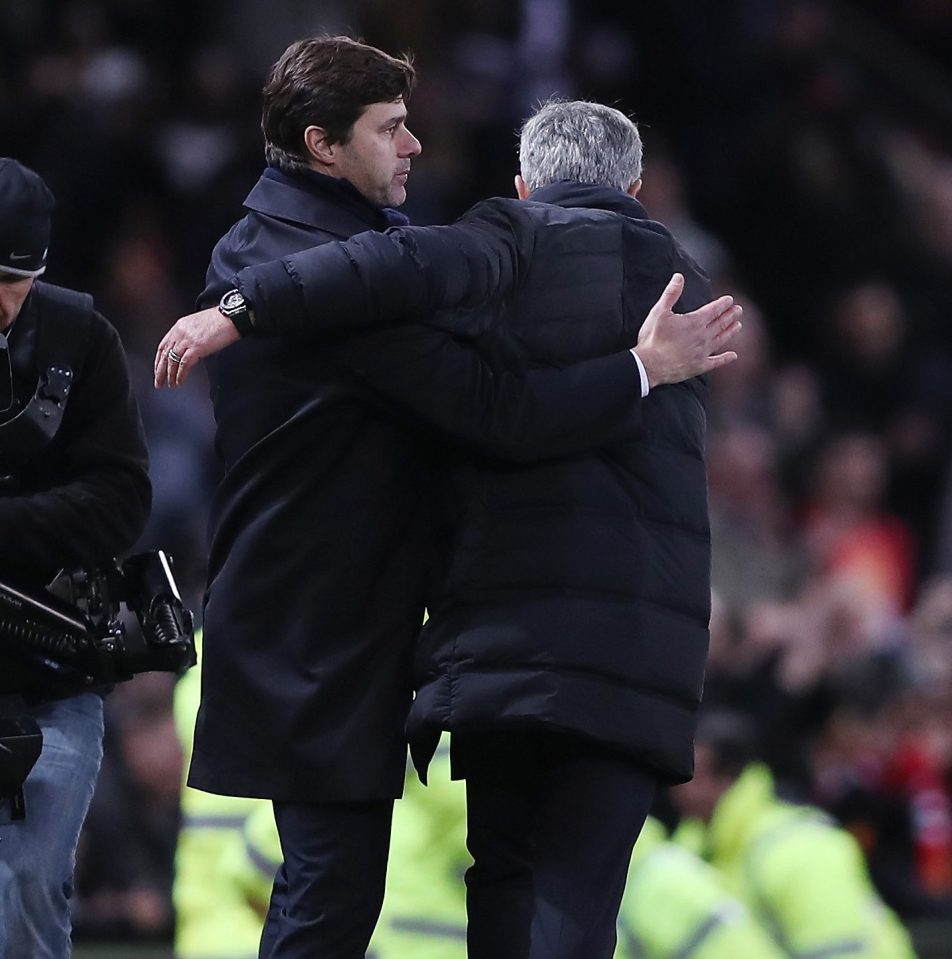  Mourinho hailed Poch's Spurs as his favourite team in the league