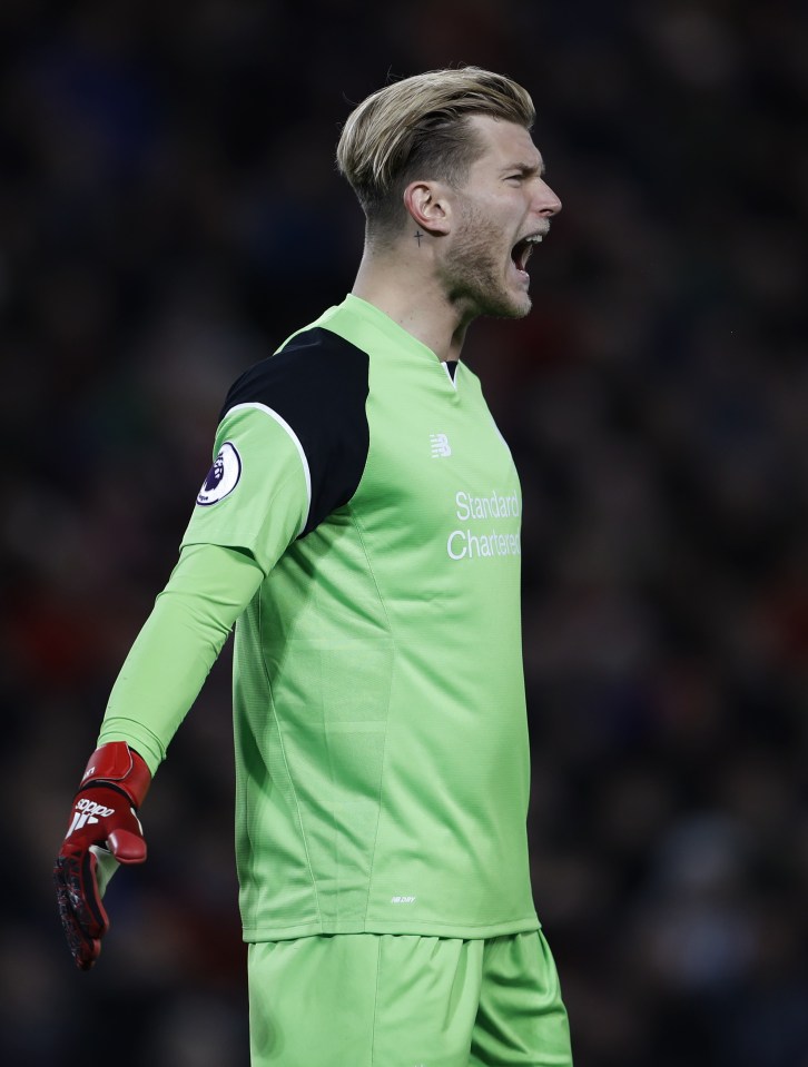  Liverpool's Loris Karius has been dropped