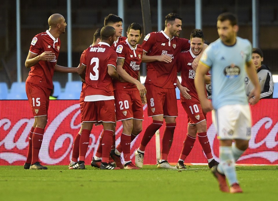  Sevilla close the gap on Barcelona with win against Celta Vigo