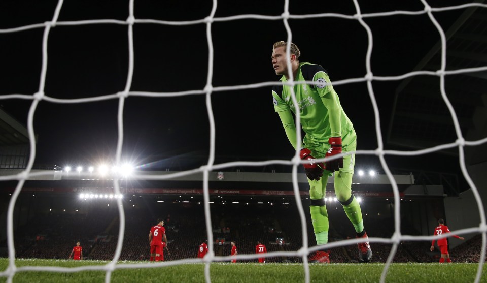  Karius should have kept out West Ham's first goal