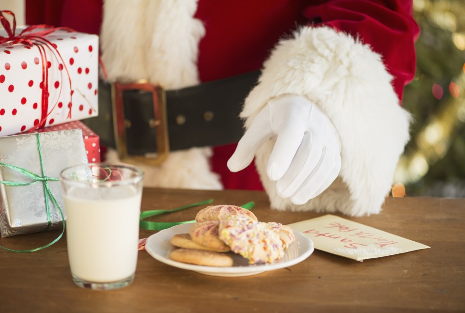  Leaving milk and cookies out for Santa Claus is a tradition that stems back to ancient Norse mythology