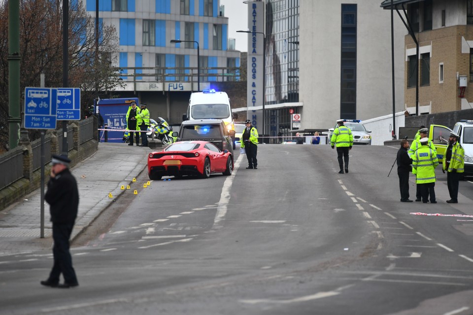  Witnesses described the 'horrible' scenes after the sports car mowed down pedestrians this morning