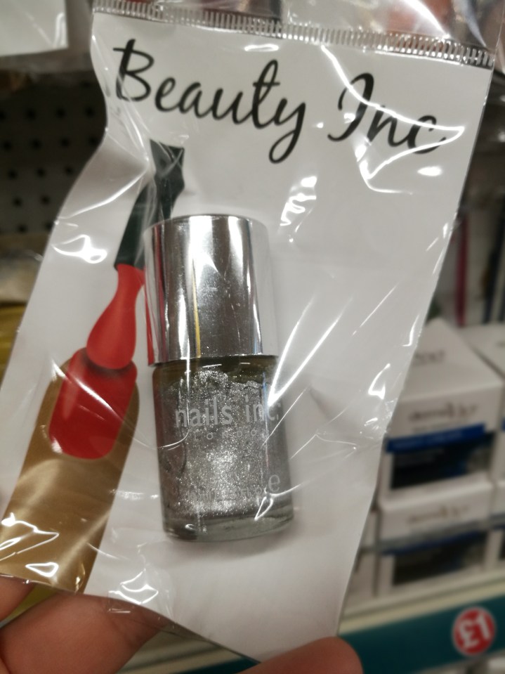  There are even popular glitter nail polishes