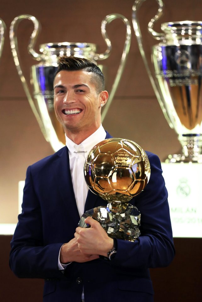  Cristiano Ronaldo topped off wonder year with the Ballon d'Or