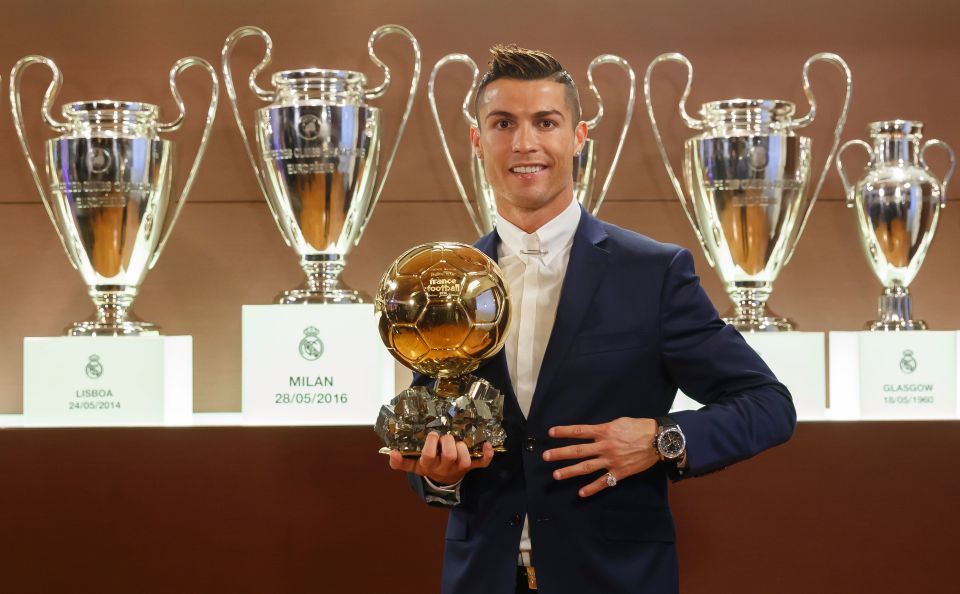  Cristiano Ronaldo won his fourth Ballon d'Or