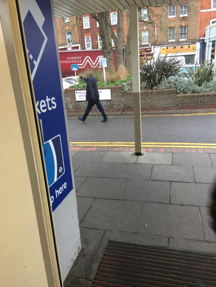  The man (pictured) allegedly shouted 'I want to kill a Muslim' while going on the rampage with a knife at Forest Hill, south east London