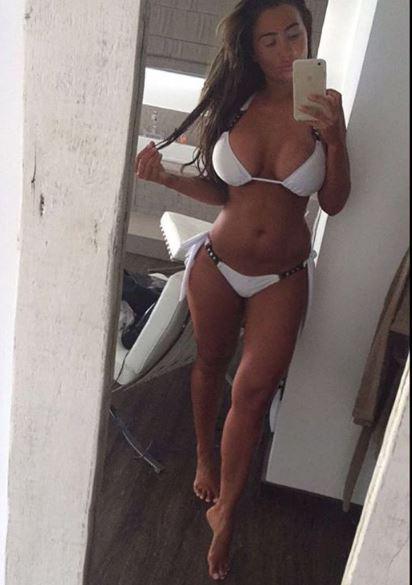  The Towie star says she wants them reduced to a C cup for the summer