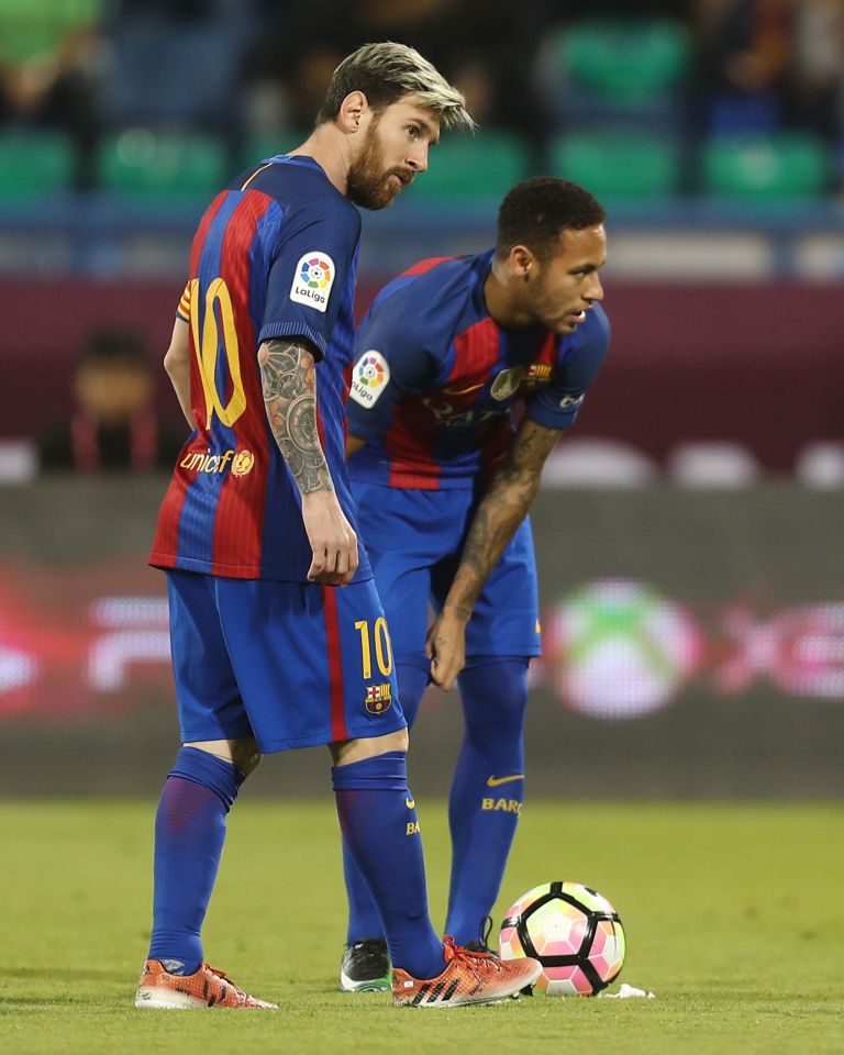  Strike partners Messi and Neymar are arguably more marketable than Suarez