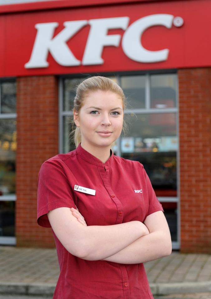  She first shot to fame on a KFC documentary on the BBC