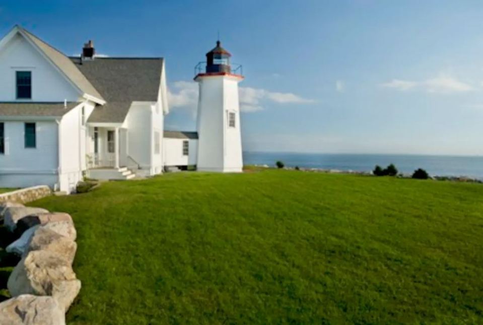  This lighthouse near Cape Cod has sweeping views of the Atlantic ocean