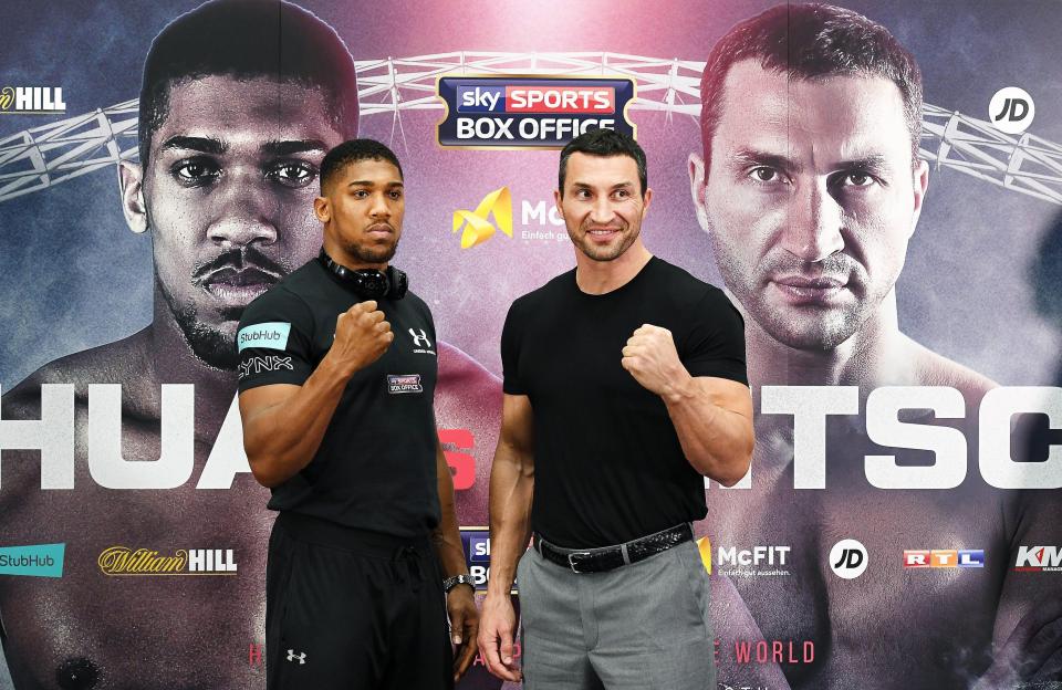  Anthony Joshua vs Wladimir Klitschko could sell as many as 90,000 tickets