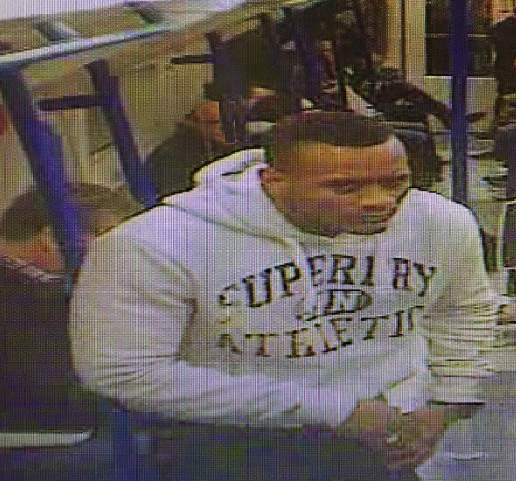  Police would like to speak to this man after a passenger was punched in the face after a dispute on the Tube