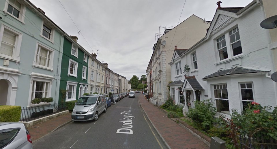  Cops were called to Dudley Road in Tunbridge Wells yesterday