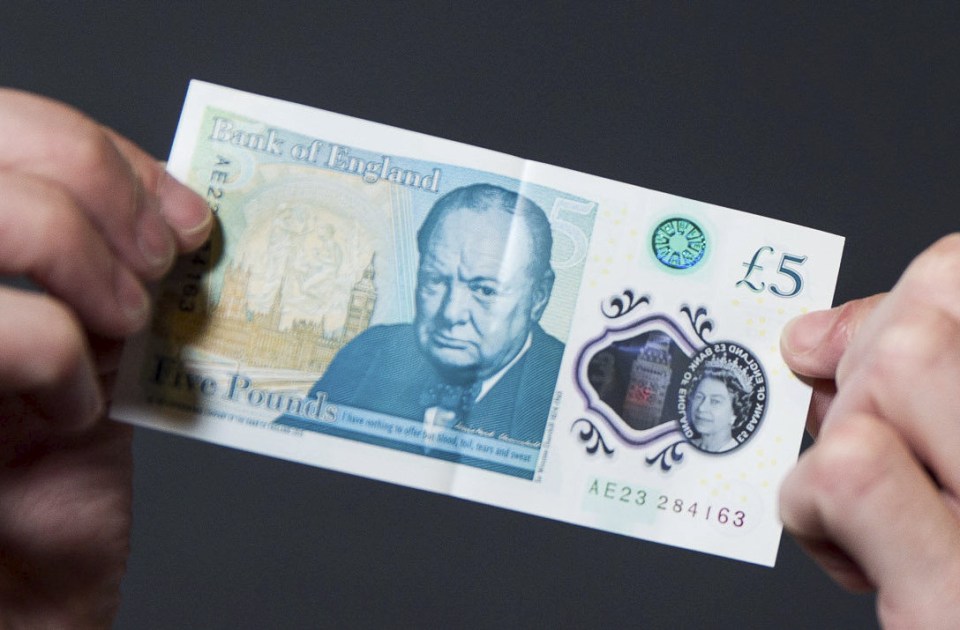  The tiny engraving can be found in the watermark near to the image of Big Ben on the new £5 notes