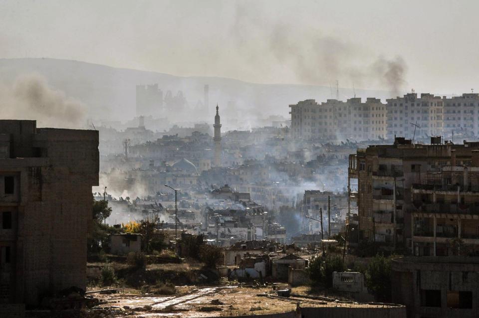  Aleppo has been reduced to rubble after years of civil war