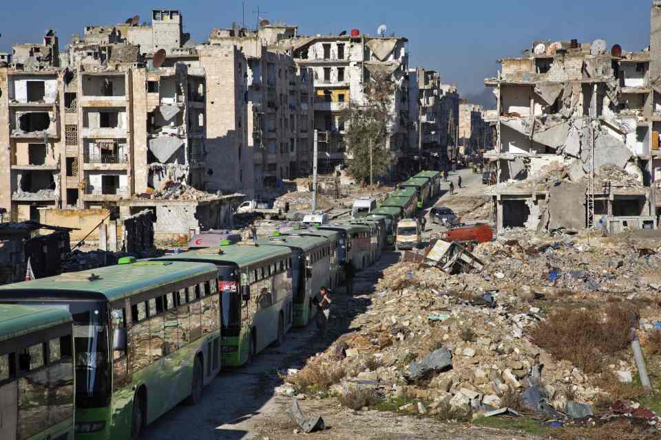  Aleppo has been desecrated during years of fighting