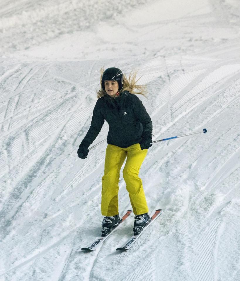  Vogue getting to grips with life on The Jump