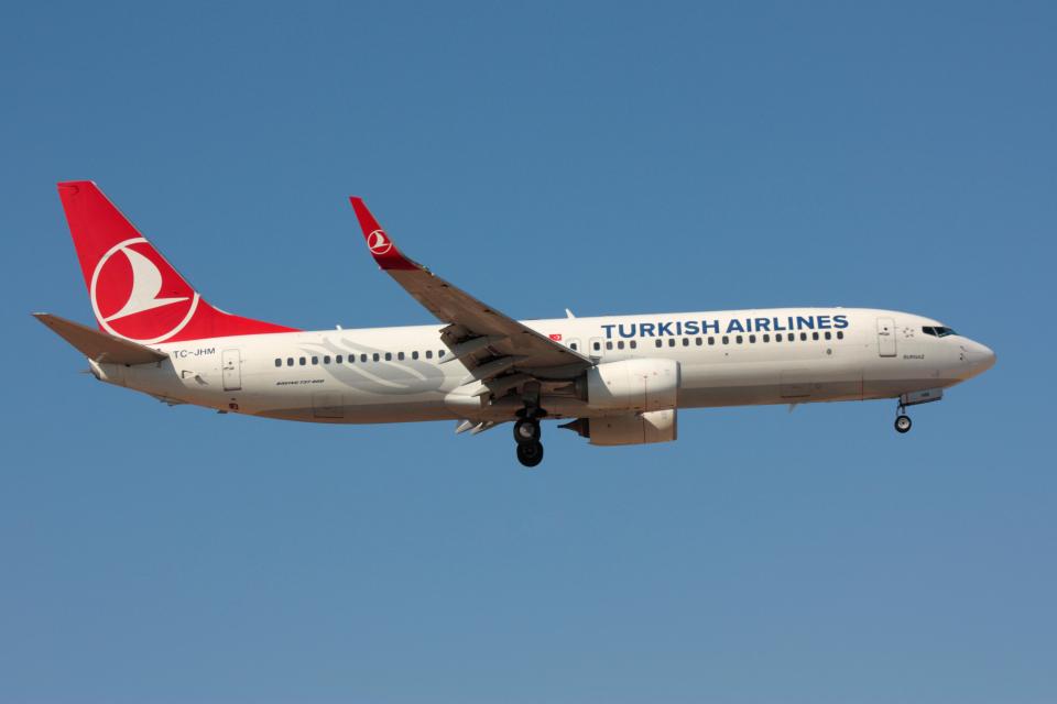  Turkish Airlines was the most popular short-haul carrier among passengers