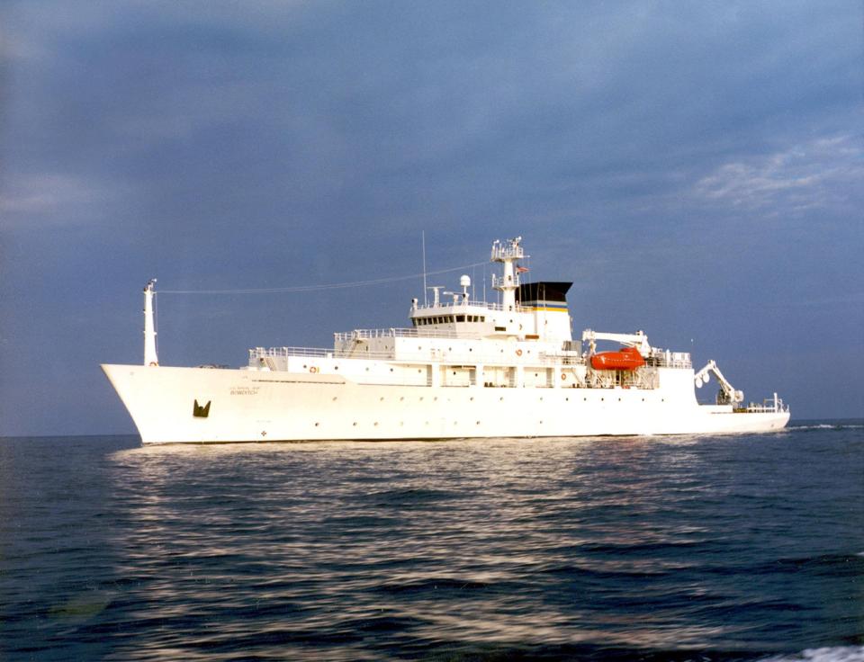  It was about to be retrieved by USNS Bowditch when a small boat was deployed from the Chinese ship and snatched it in front of a stunned American crew