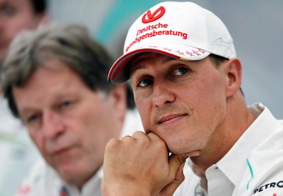  Schumacher's family have remained tight-lipped about the driver's health