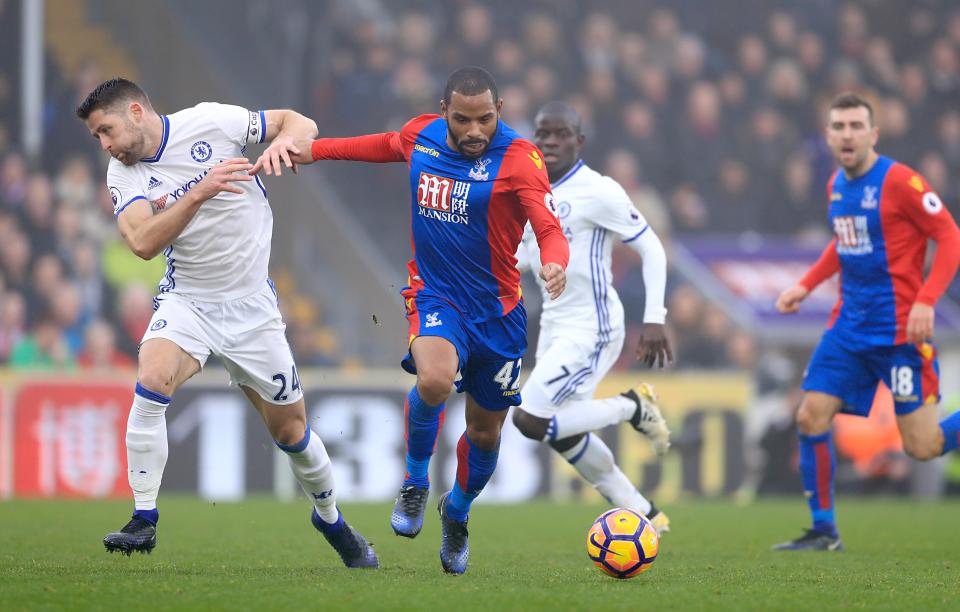  Crystal Palace arguably had the better of the early exchanges against Chelsea