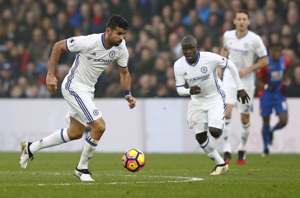  Both Diego Costa and N'Golo Kante will miss the Boxing Day showdown