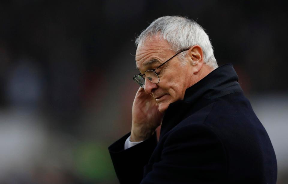  Claudio Ranieri is struggling to replicate last season's performances