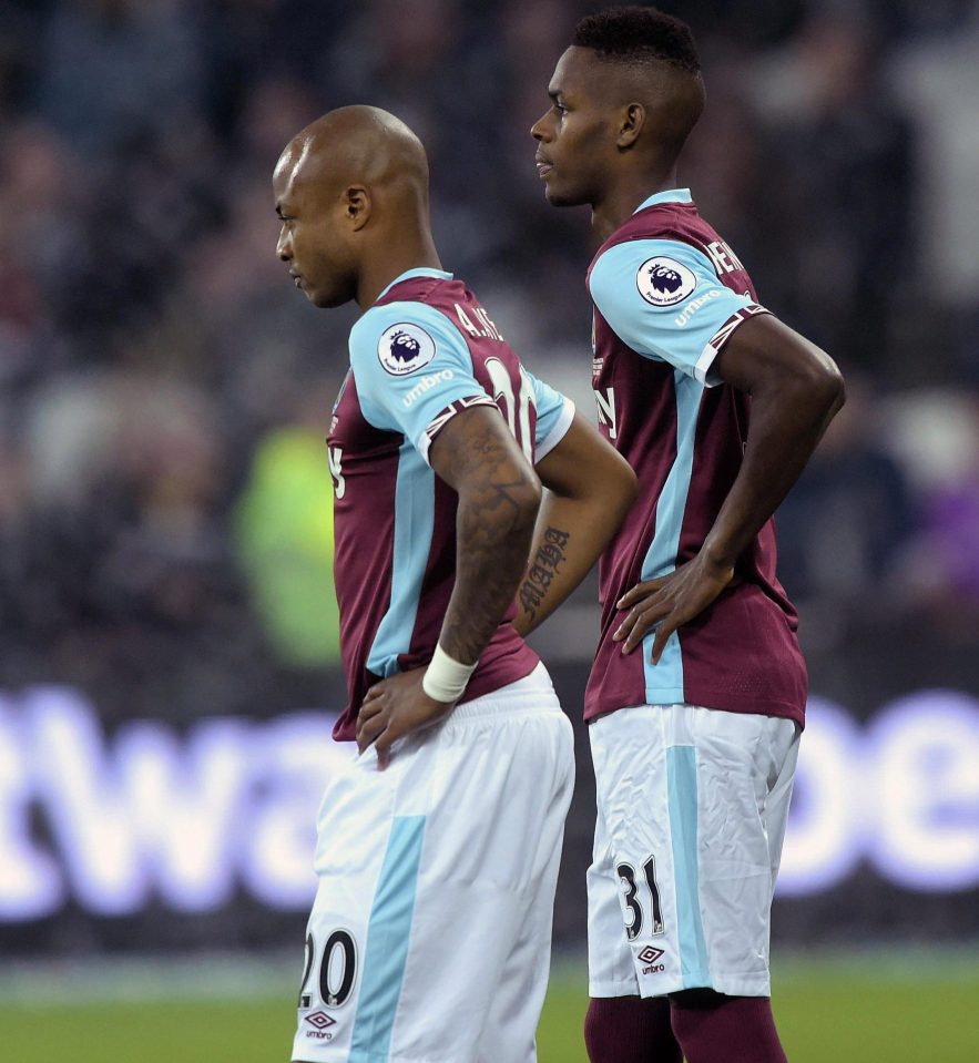  West Ham have particularly struggled in their new home at the London Stadium