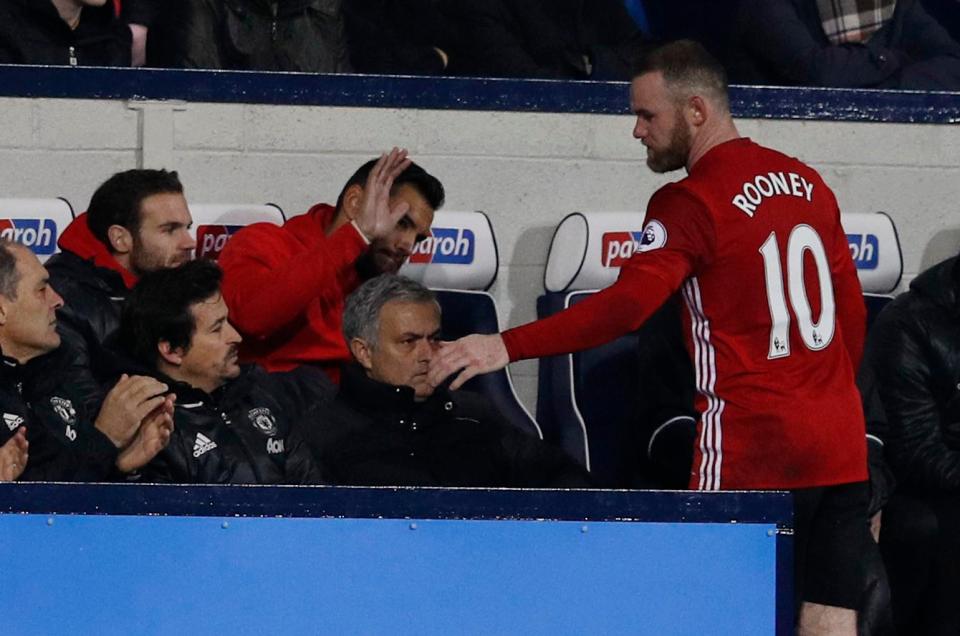  Wayne Rooney's days at Old Trafford seem numbered under Jose Mourinho