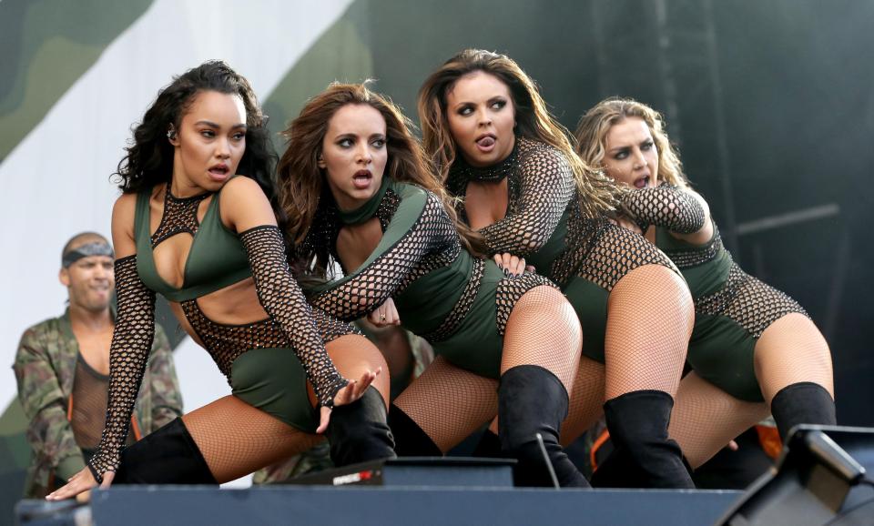  The Little Mix star had been hanging out with her bandmates in the capital shortly before the incident