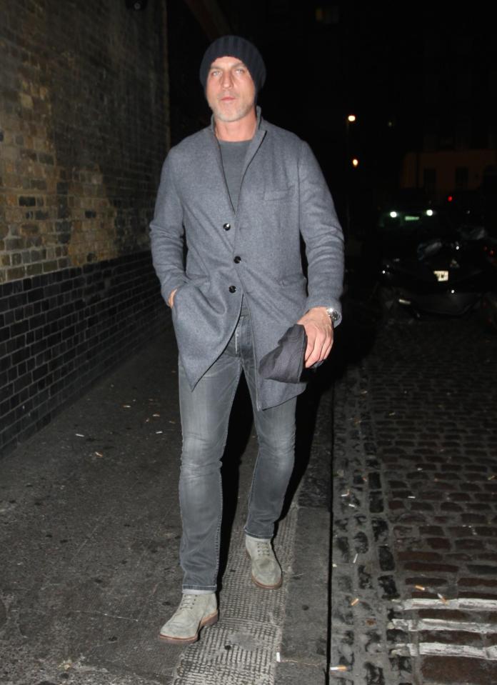  David looked down in the dumps as he left celeb hotspot The Chiltern Firehouse