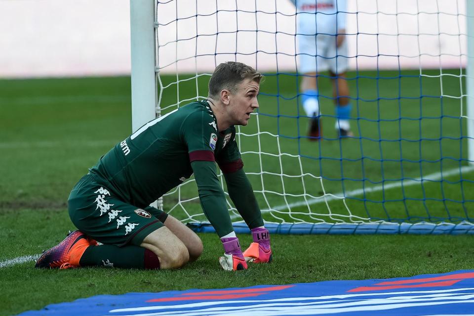  Joe Hart has suffered a bad December but Liverpool like the look of him