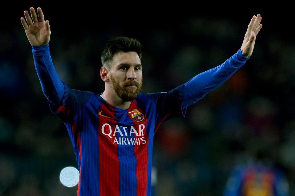  Lionel Messi has had an incredible 2016 with trophy-rich Barcelona