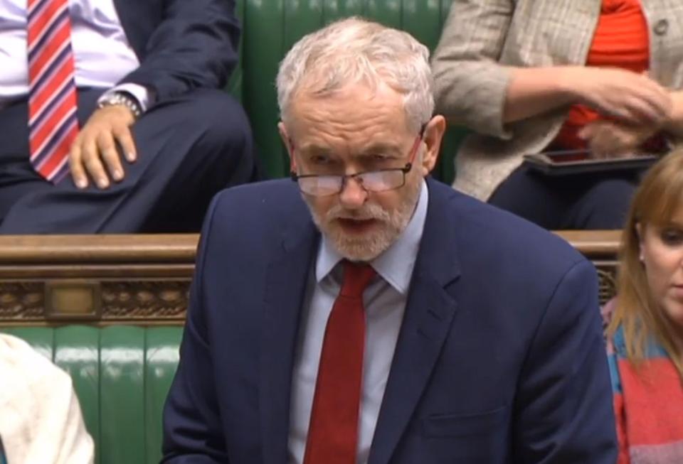  The Labour leader, Jeremy Corbyn, said the PM could not get away with bypassing MPs