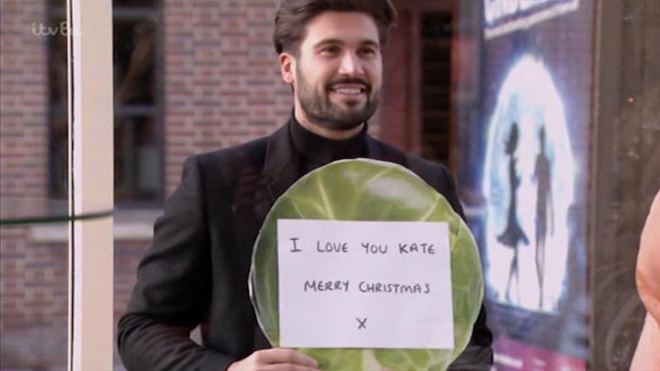  Dan Edgar made one of the most romantic gestures in Towie history on Monday night