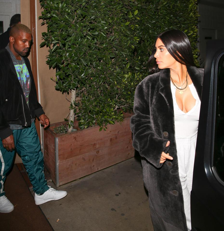  Oceans apart ... the alleged marriage breakdown comes after Kim was robbed at gunpoint in Paris in October, and follows Kanye's shock hospitalisation for mental health issues last month