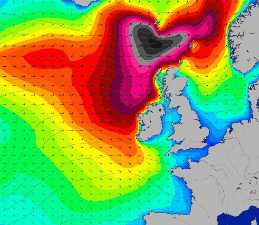  Storm Barbara is predicted to batter the UK this week with 100mph winds in some places