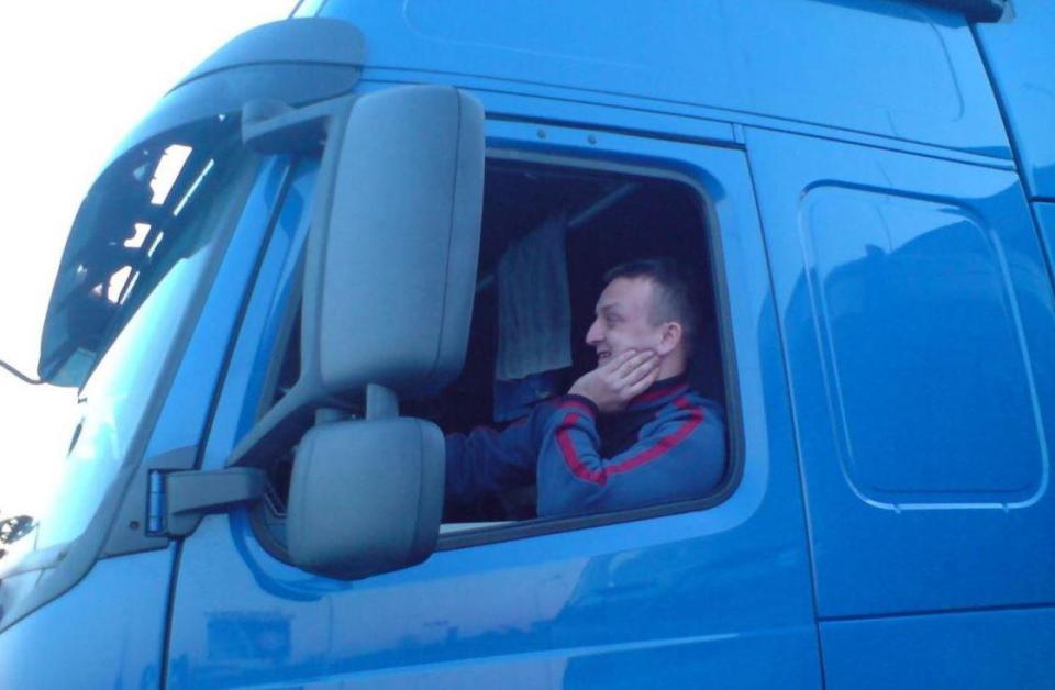  Lukasz Urban, a Polish lorry driver, who was shot dead during the attack