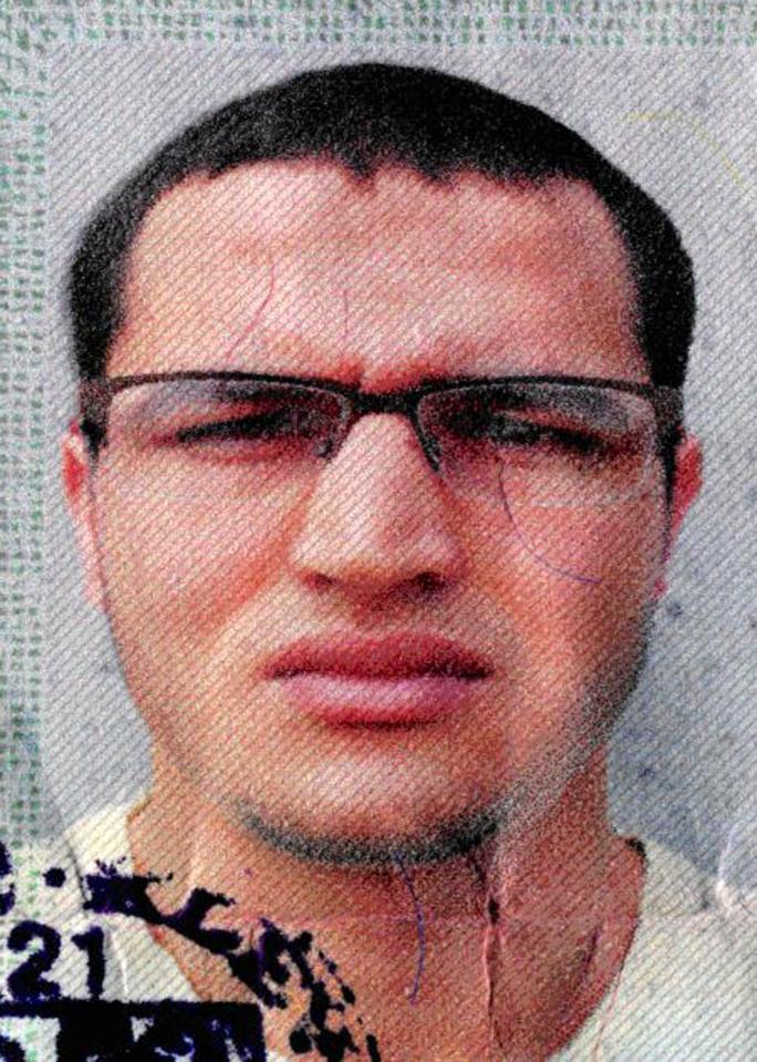  Amri’s asylum paperwork was found in the cab of a lorry used in the Berlin Christmas market terror attack on Monday