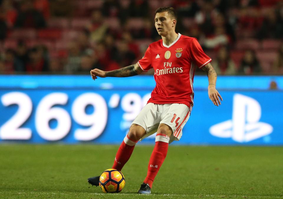  Lindelof produced a commanding display in what could be his final game for Benfica