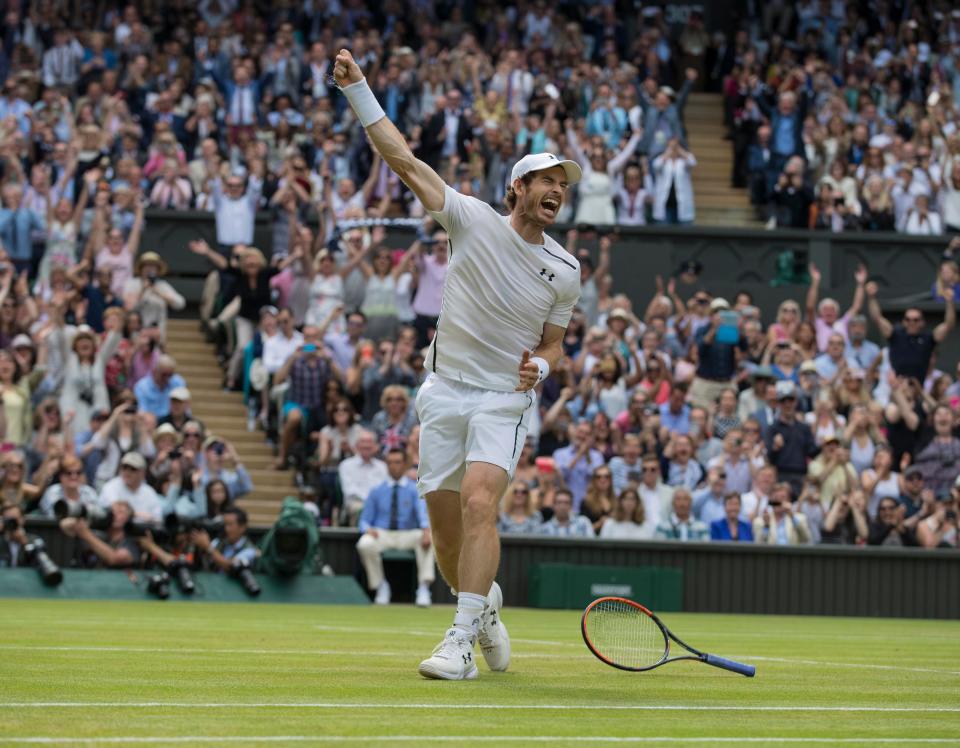  Andy Murray clinched his second Wimbledon title this summer