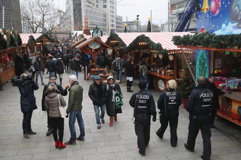  It comes after the Berlin Christmas market that was attacked has now re-opened