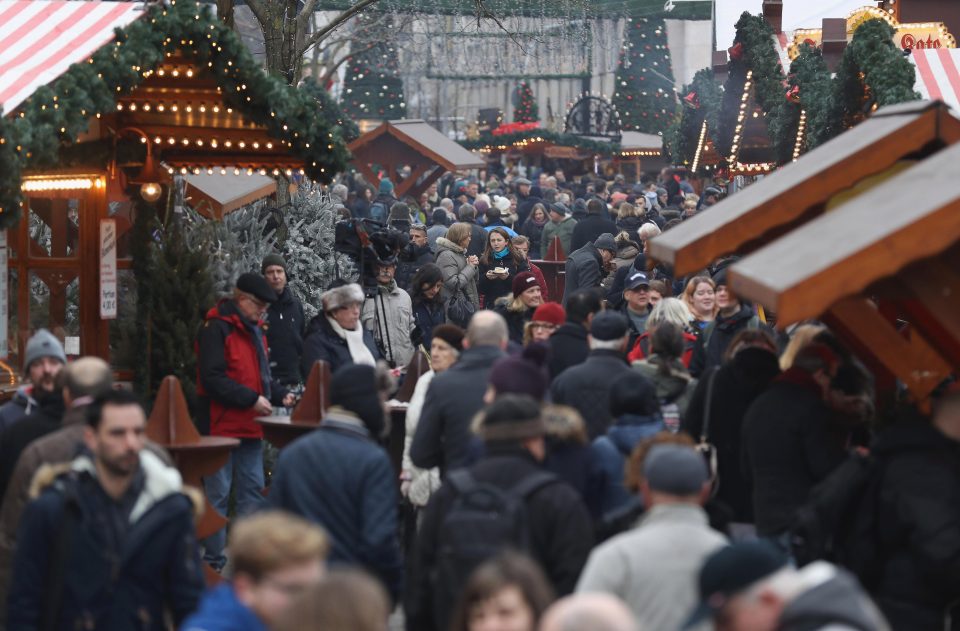  The Breitscheidplatz Christmas Market has reopened in Berlin, just three days after the terror attack which killed 12