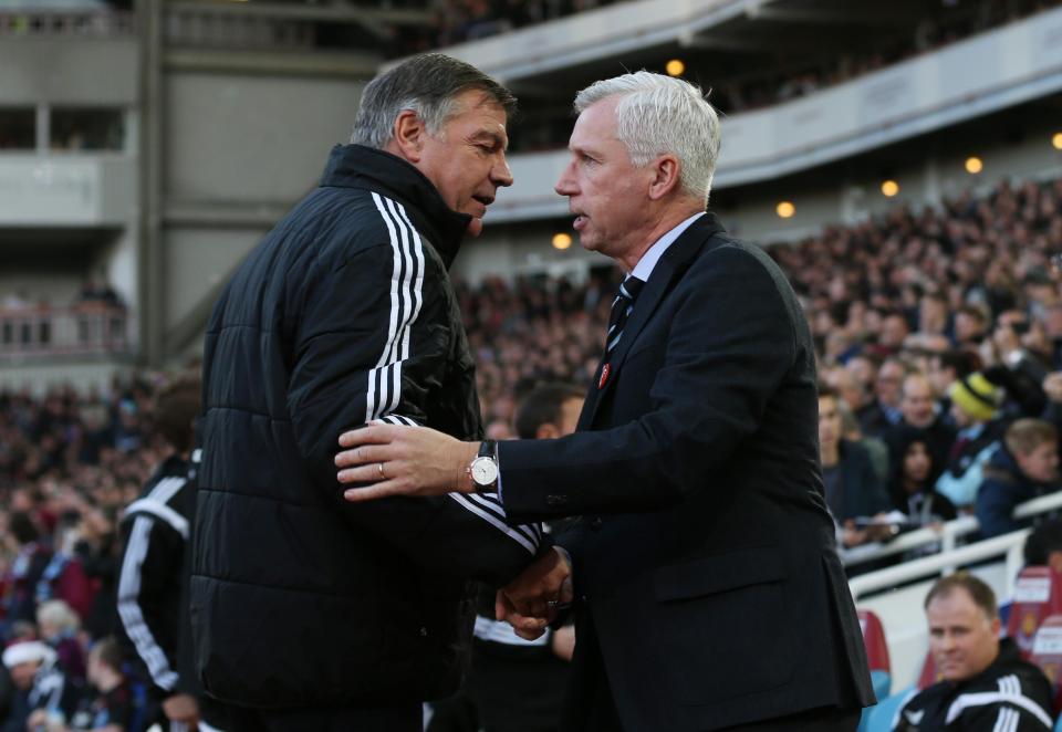  Sam Allardyce takes over from Pardew who just couldn't turn it around at Palace