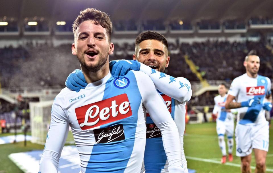  Dries Mertens has been leading Napoli's line this season