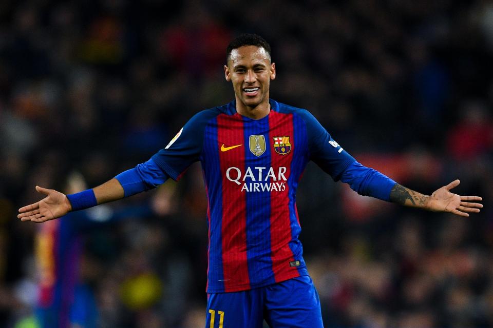  Neymar is the world's third-highest earner