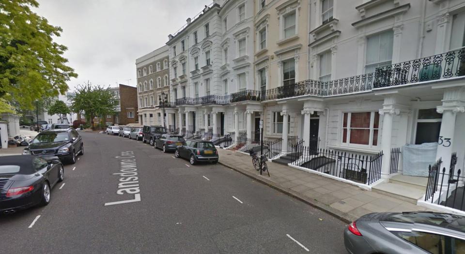  Lansdowne Road, Kensington, where homes cost on average £12,830,000