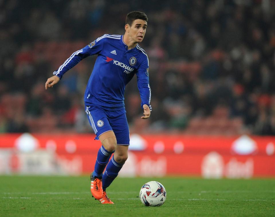  Chelsea are keen after selling Oscar for £60m