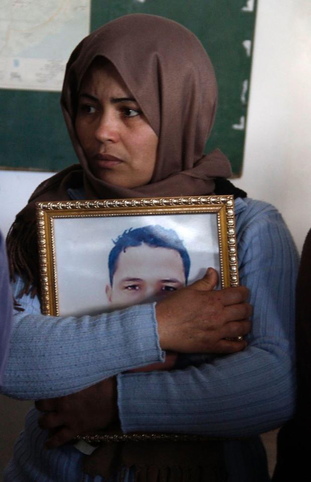  His sister Hanan clasped a picture of her terrorist brother